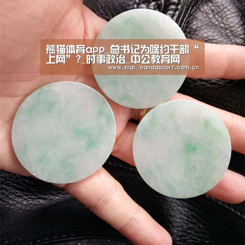 熊猫体育app_总书记为啥约干部“上网”?_时事政治_中公教育网(图2) 熊猫体育官网